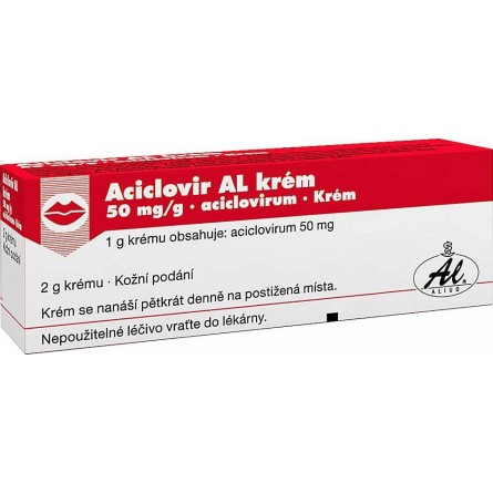 ACICLOVIR AL krém 2 g