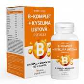 MOVIT ENERGY B-komplet + kyselina listová premium 90 tablet