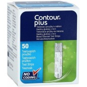 Contour plus testovací proužky 50 ks