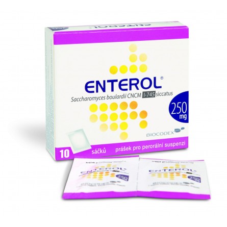 ENTEROL 250 mg 10 sáčků