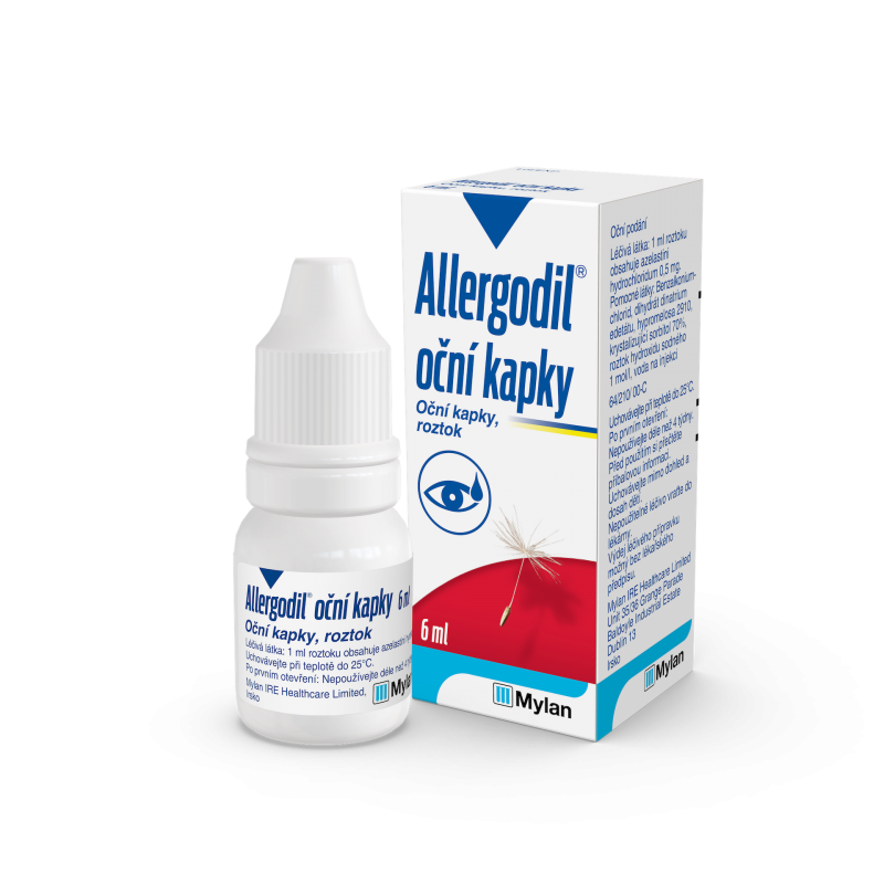 ALLERGODIL 0,5 mg/ml oční kapky 6 ml