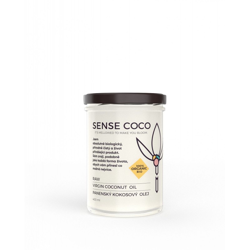SENSE COCO Bio panenský kokosový olej 400 ml