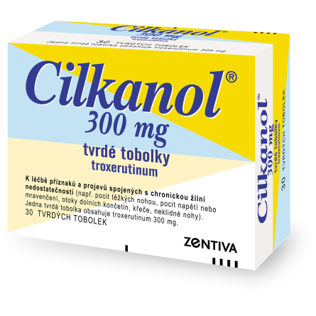 CILKANOL 300 mg 30 tobolek