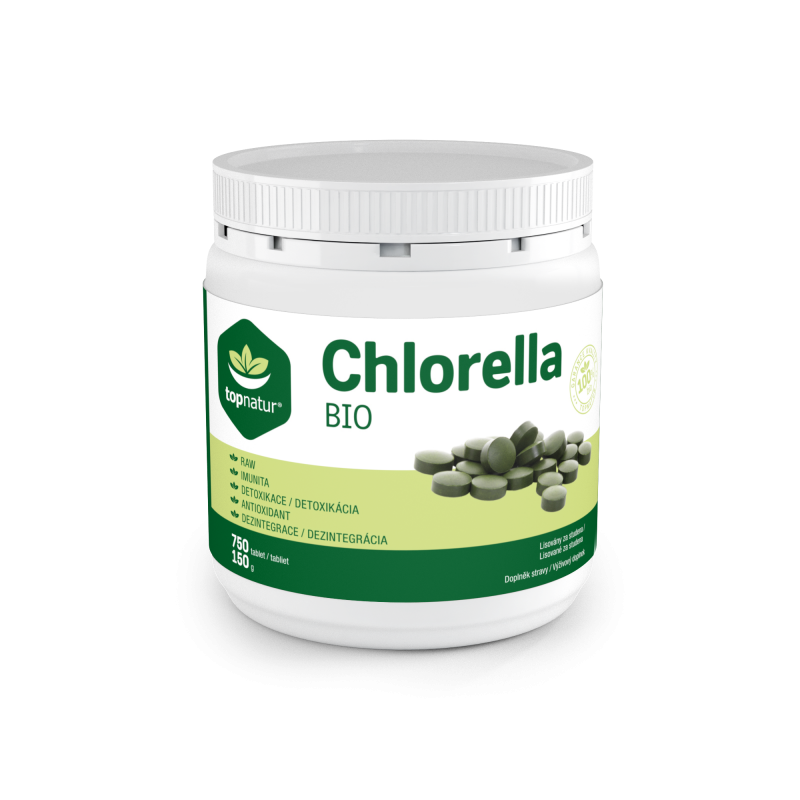 TOPNATUR Chlorella bio 750 tablet
