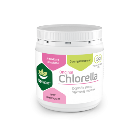 TOPNATUR Chlorella original 750 tablet