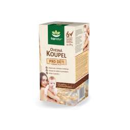 TOPNATUR Ovesná koupel pro děti sáčky 6x25 g