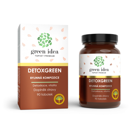 GREEN IDEA Detoxgreen 90 tobolek