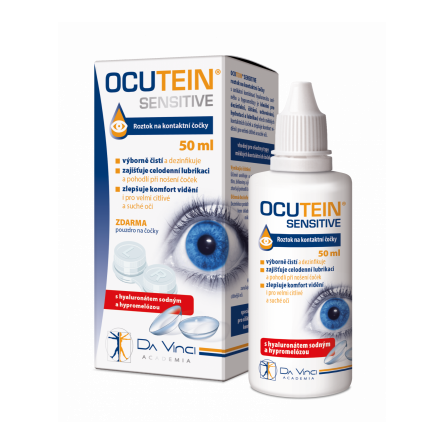Da Vinci Academia Ocutein sensitive roztok na kontaktní čočky 50 ml
