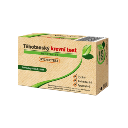 VITAMIN STATION Rychlotest Těhotenský krevní test