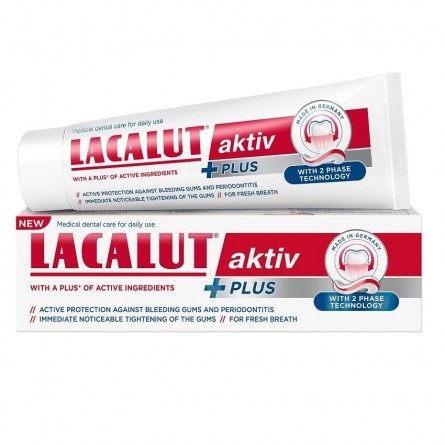 LACALUT Aktiv plus zubní pasta 75 ml