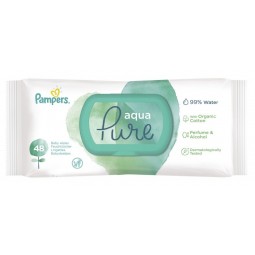 Pampers vlhčené ubrousky Aqua Pure 48 ks