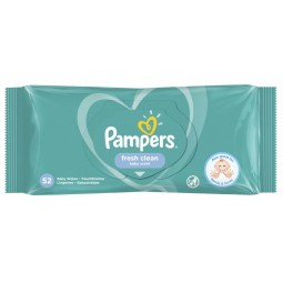 Pampers vlhčené ubrousky Fresh Clean 52 ks