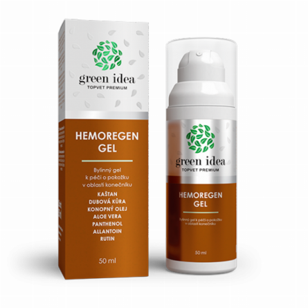 GREEN IDEA Hemoregen gel 50 ml