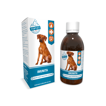 TOPVET Imunita sirup pro psy 200 ml