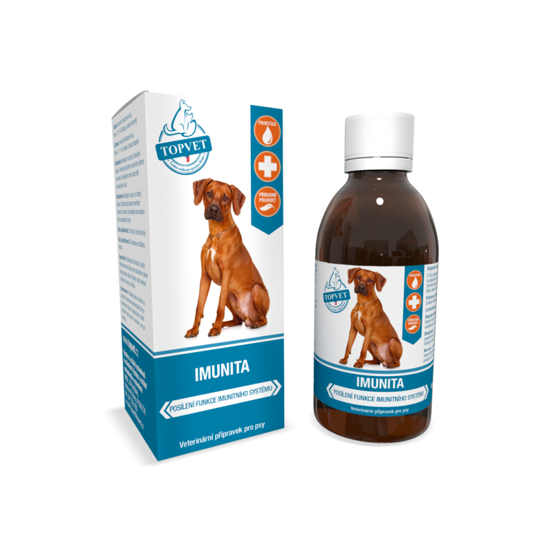 TOPVET Imunita sirup pro psy 200 ml