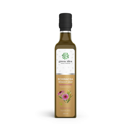 GREEN IDEA Echinacea sirup třtinový 250 ml