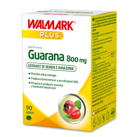 WALMARK Guarana 800 mg 90 tablet