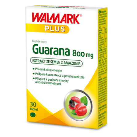 WALMARK Guarana 800 mg 30 tablet