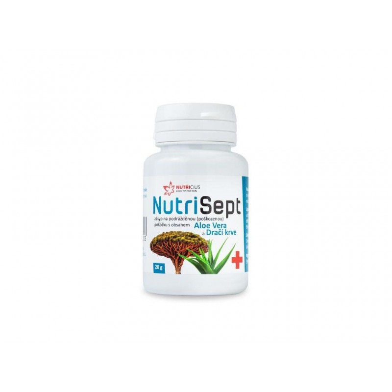 Nutricius NutriSept zásyp na podrážděnou pokožku 20 g