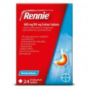 RENNIE Antacidum 680 mg/80 mg 24 žvýkacích tablet