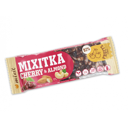 Mixitka BEZ LEPKU - Třešeň + mandle 45 g