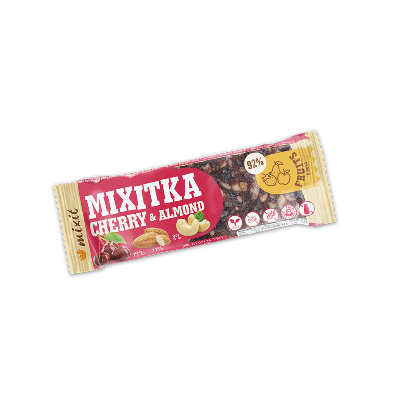 Mixitka BEZ LEPKU - Třešeň + mandle 45 g