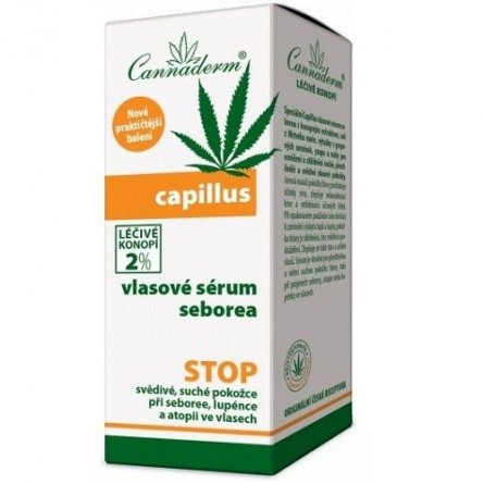 Cannaderm Capillus Vlasové sérum seborea 40 ml