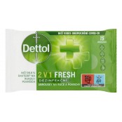 DETTOL Fresh 2V1 dezinfekční ubrousky 15 ks