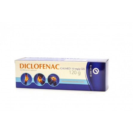 GALMED Diclofenac 1% gel 120 g
