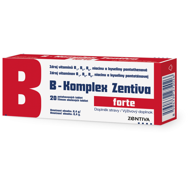ZENTIVA B-komplex forte 20 tablet