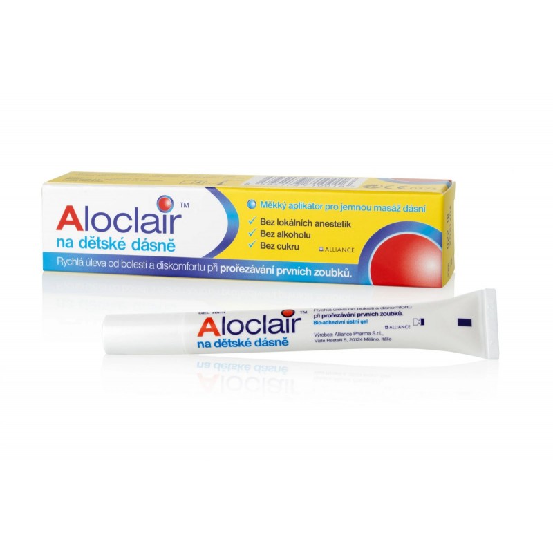 ALOCLAIR gel na dětské dásně 10 ml