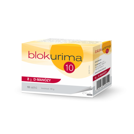 BLOKURIMA 2 g d-manózy sáčky 10 sáčků
