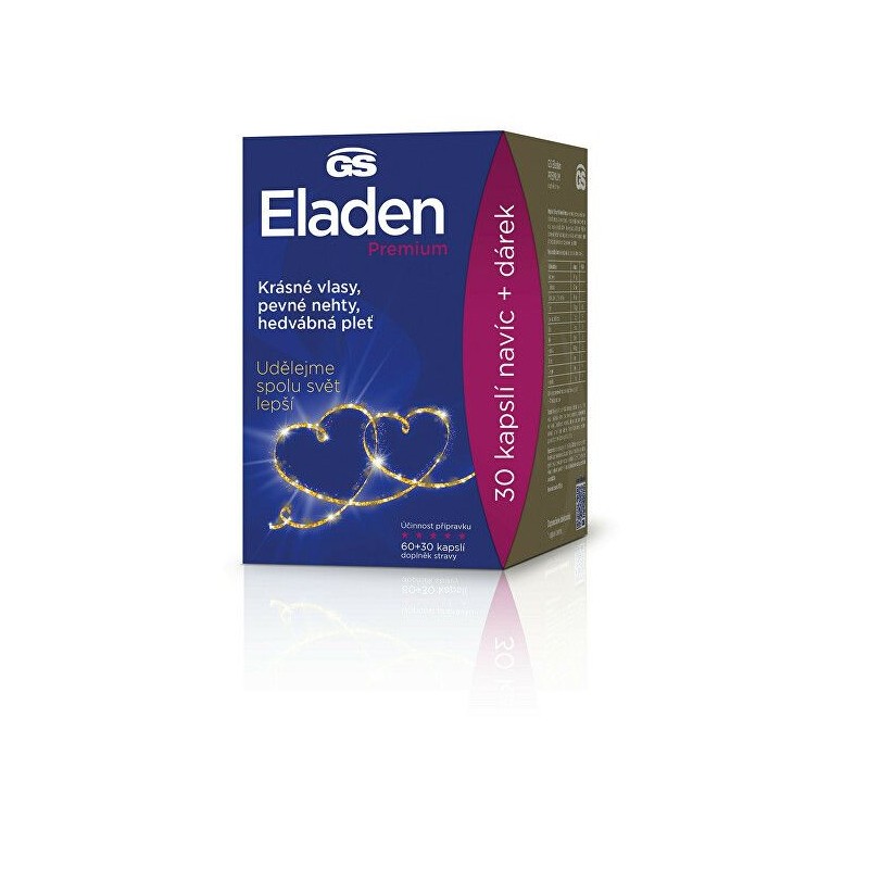 GS Eladen premium 60+30 kapslí + dárek