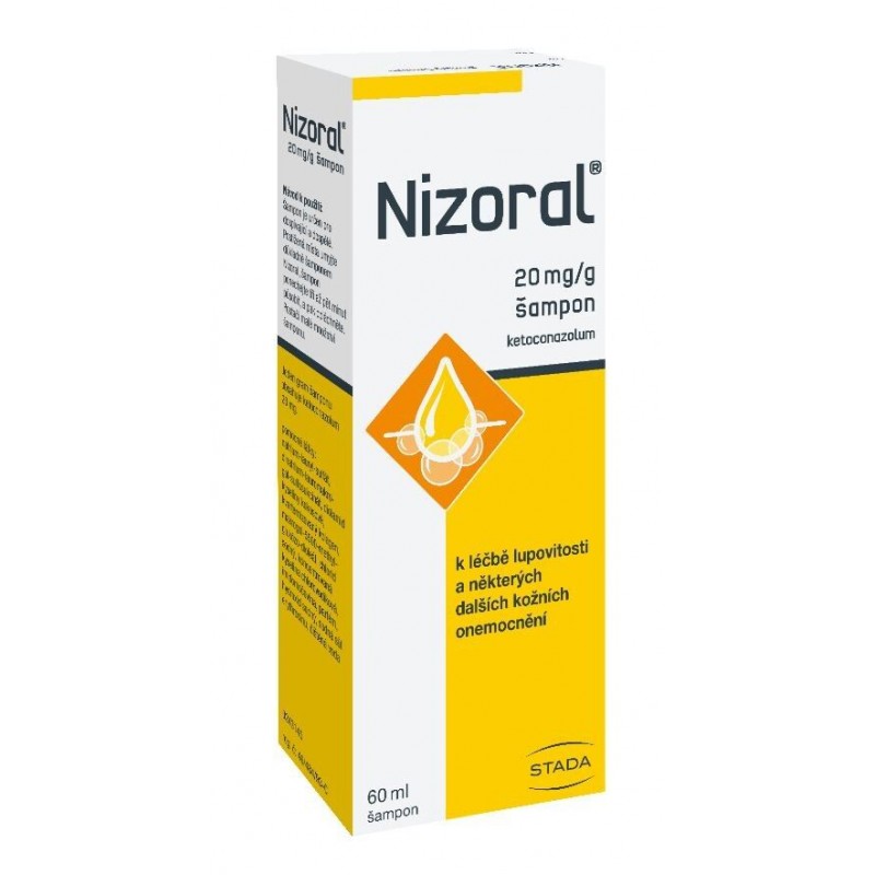 NIZORAL 20 mg/g šampon 60 ml