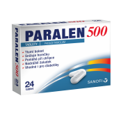 PARALEN 500 mg 24 tablet