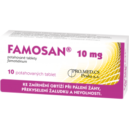 FAMOSAN 10 mg 10 tablet