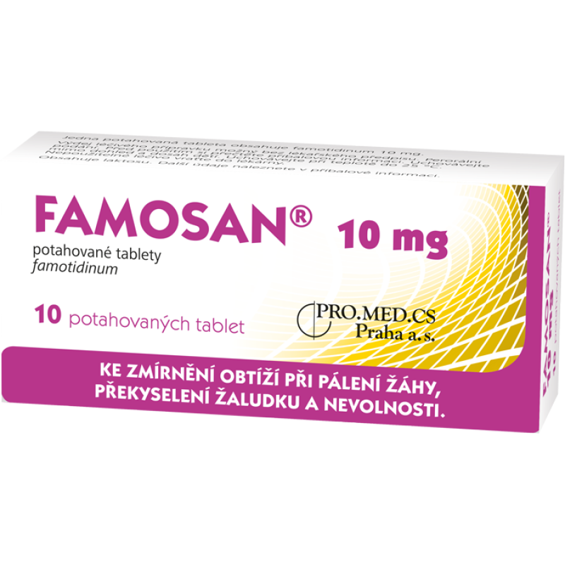 FAMOSAN 10 mg 10 tablet