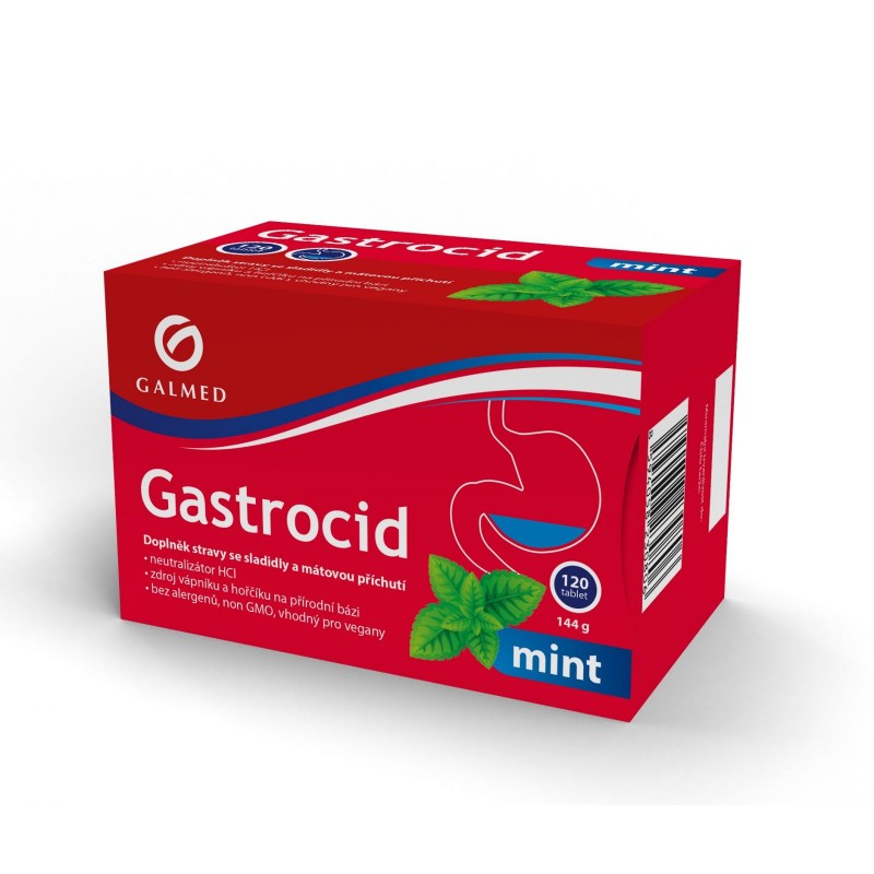 GALMED Gastrocid mint 120 tablet