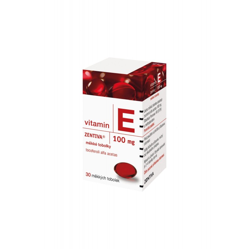 ZENTIVA Vitamin E 100 mg 30 tobolek