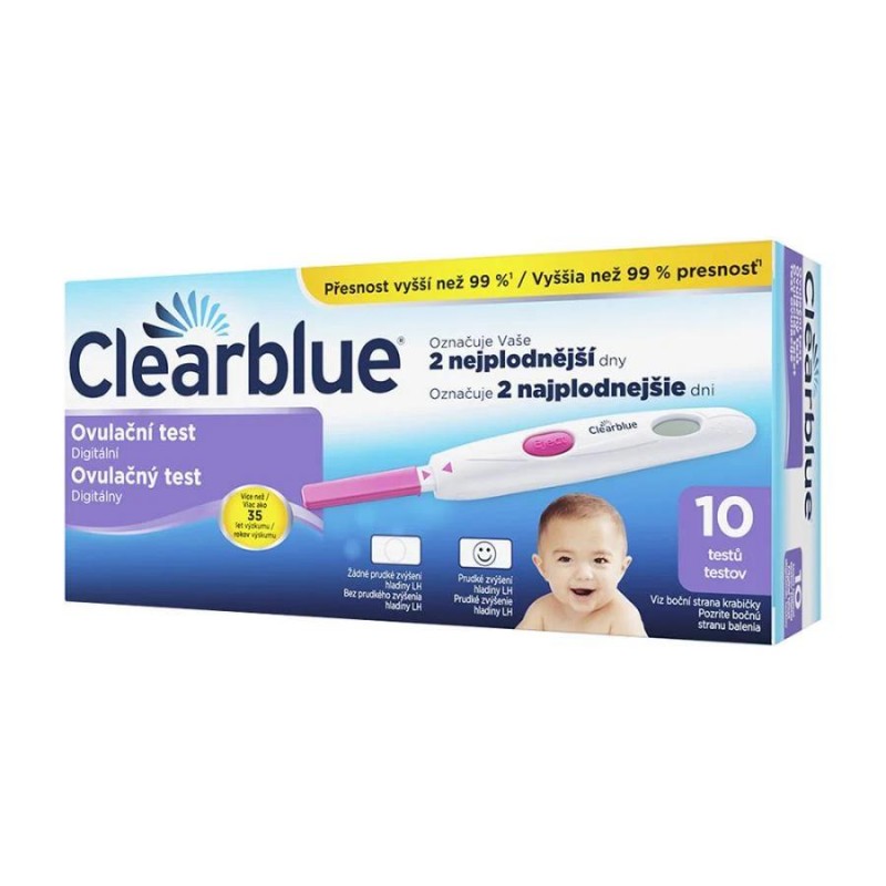 Clearblue Digitální ovulační test 10 ks