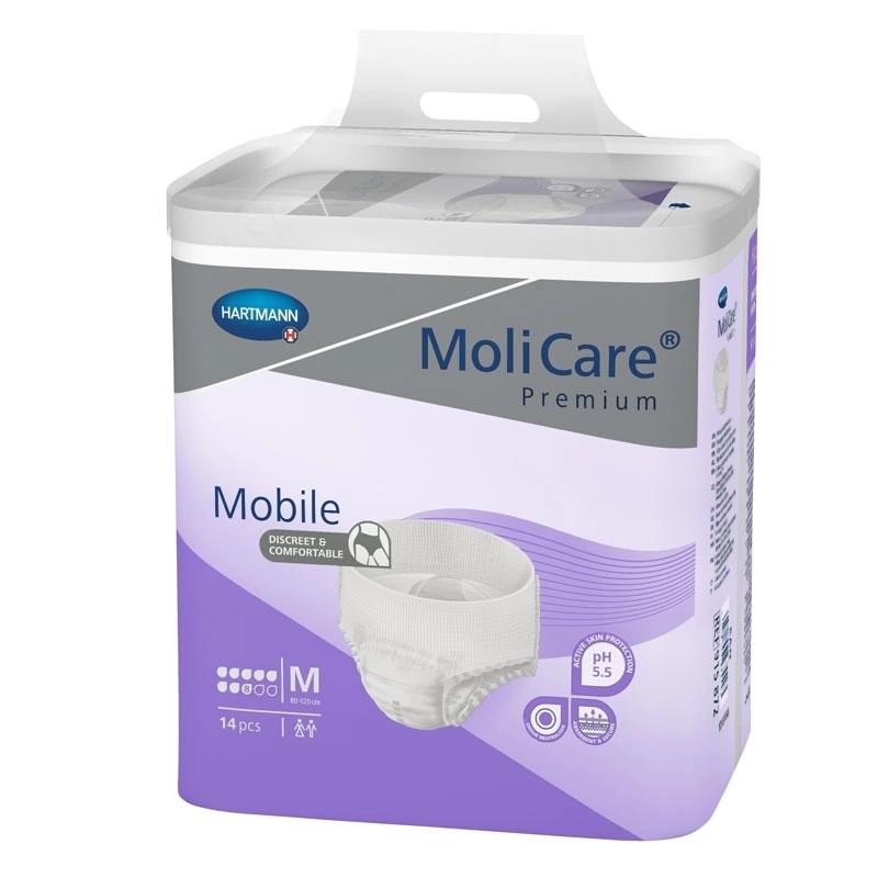 MoliCare Premium Mobile 8 kapek vel. M inkontinenční kalhotky 14 kusů