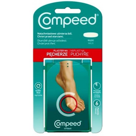 Compeed Náplast na puchýře malá 6 ks