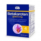 GS Betakaroten gold 6 mg 90+45 kapslí