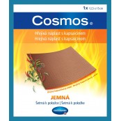 COSMOS Hřejivá náplast s kapsaicinem jemná 12,5 x 15 cm 1 ks