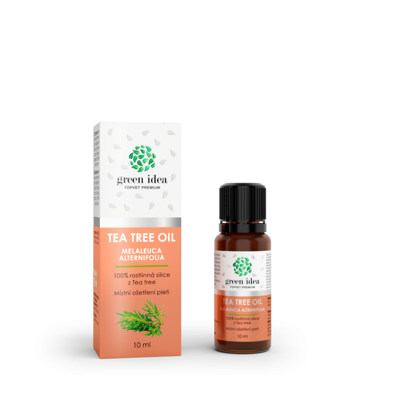 GREEN IDEA Tea Tree Oil 100% silice 10 ml