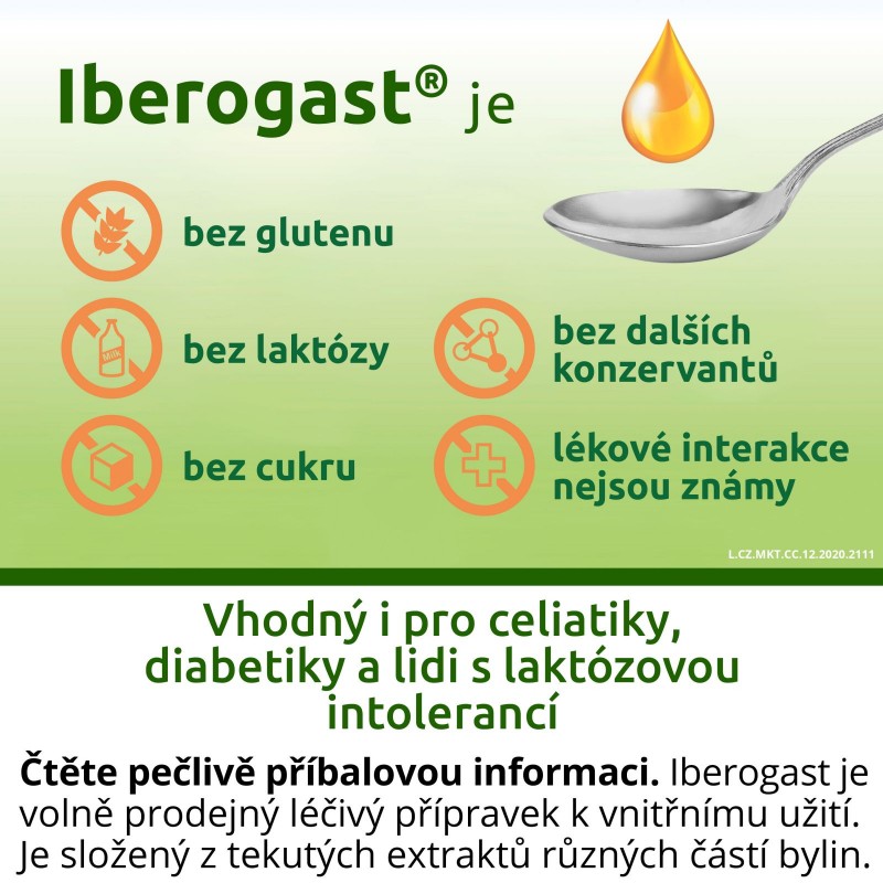 IBEROGAST perorální kapky 20 ml