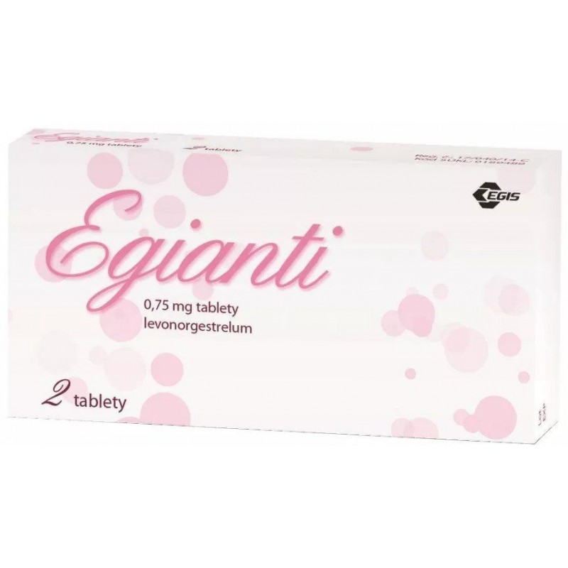 EGIANTI 0,75 mg 2 tablety