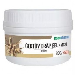 EDENPHARMA Čertův dráp gel + MSM 350 g