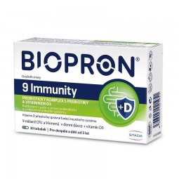 BIOPRON 9 Immunity s vitaminem D3 30 tobolek
