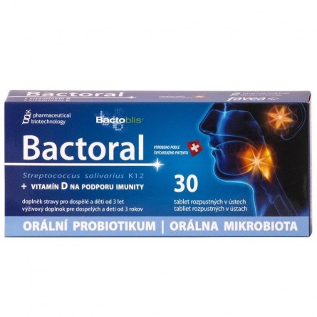 FAVEA Bactoral s vitamínem D 30 tablet